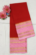 Mysore Crepe Semi Silk Saree
