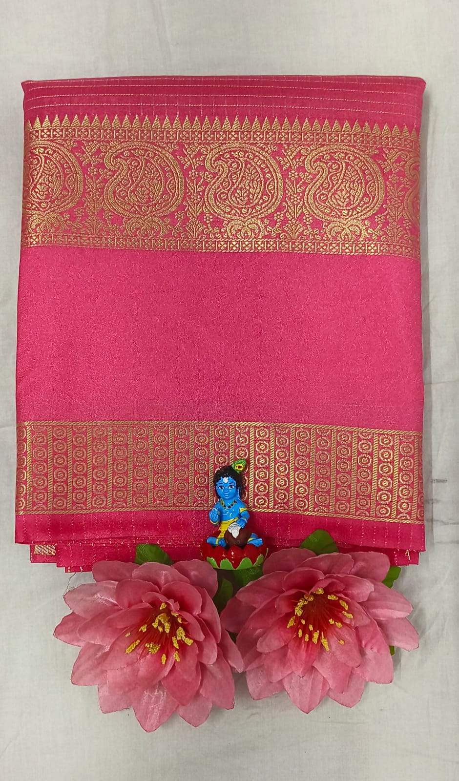 Mysore Semi Crepe Silk Saree