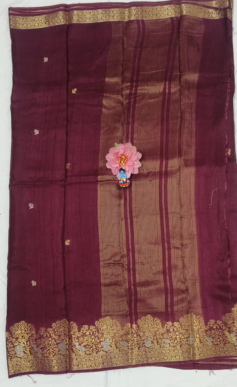 Row Silk Saree