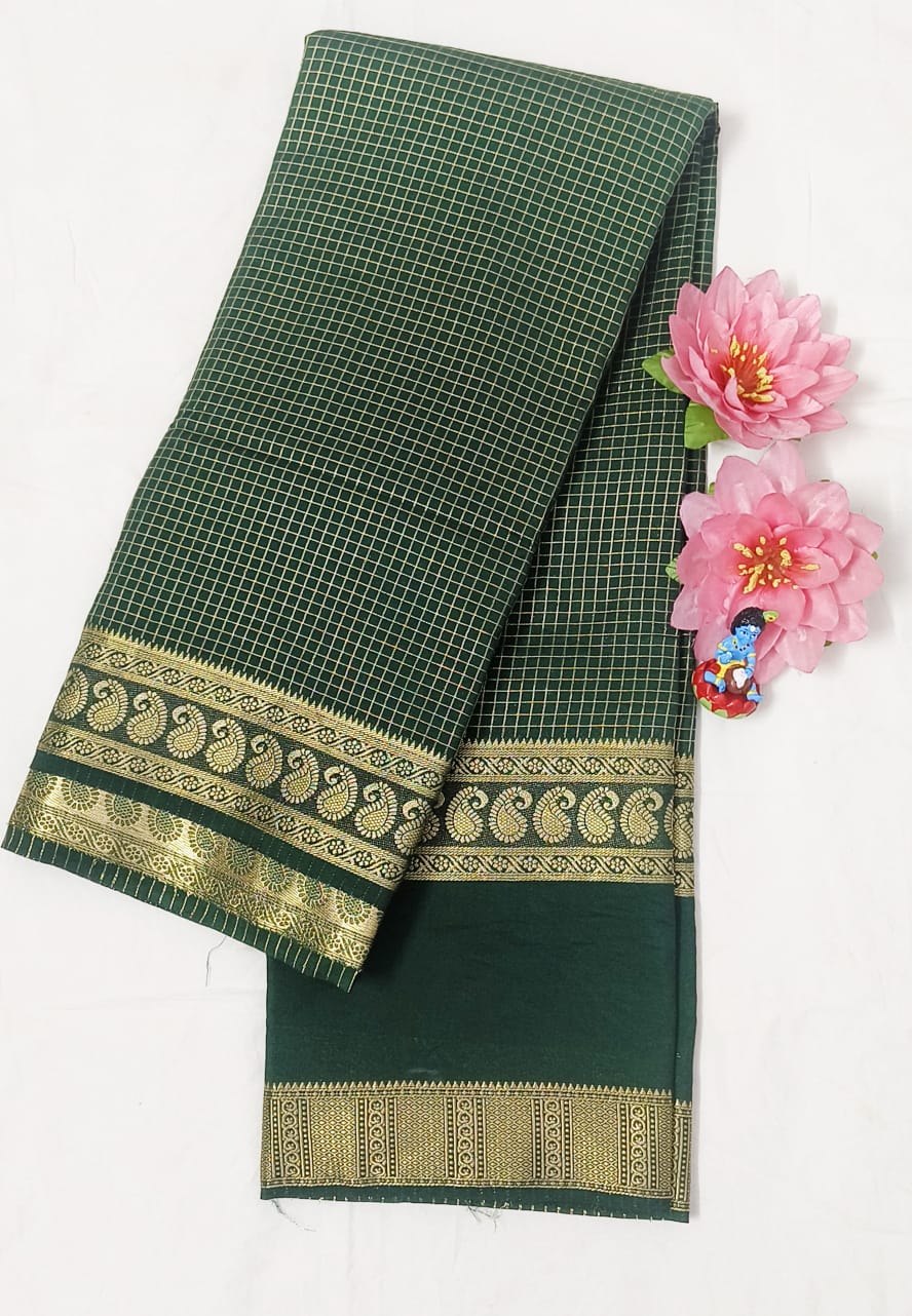 Mysore Semi Crepe Silk Saree