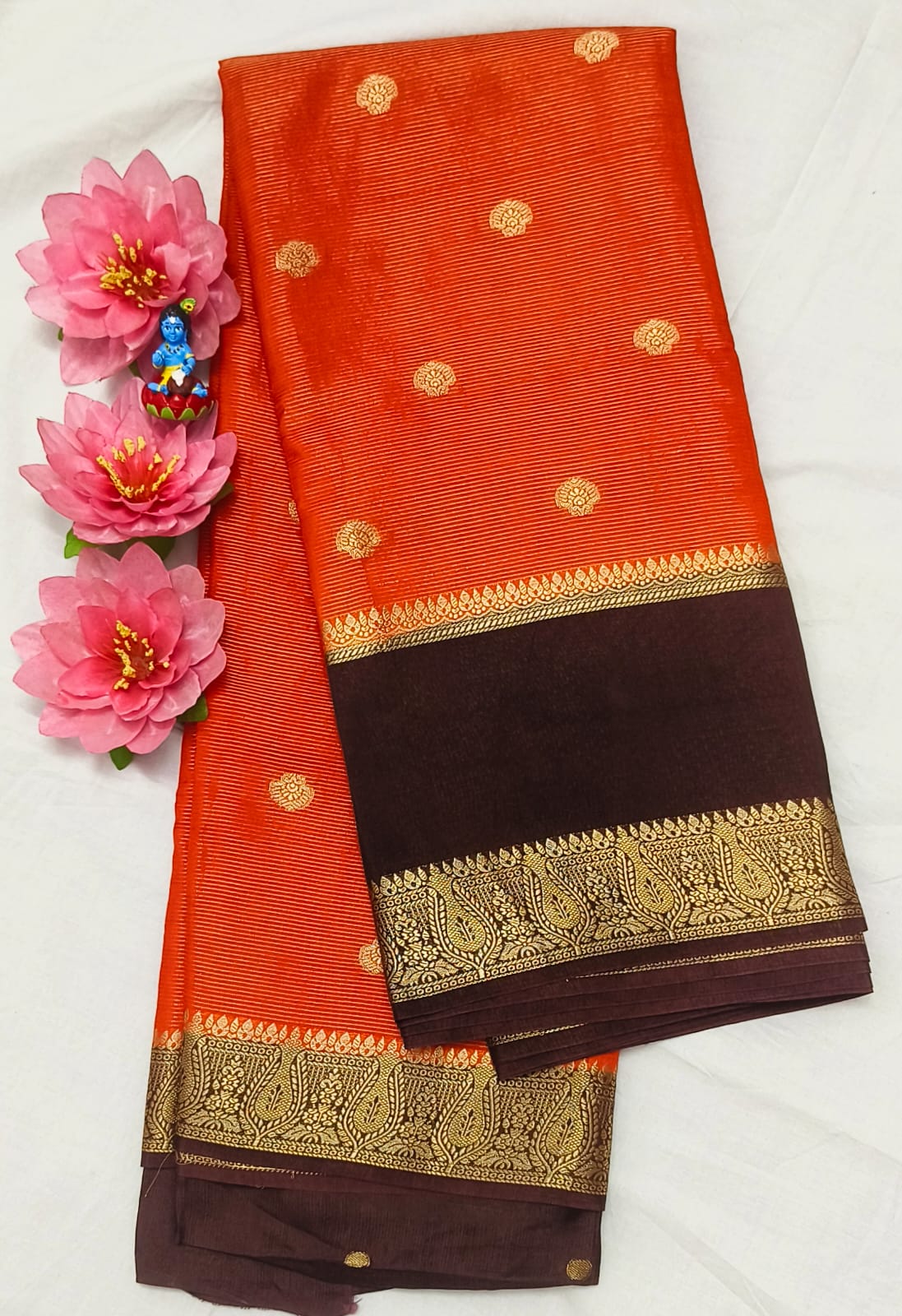 Mysore Semi Crepe Saree