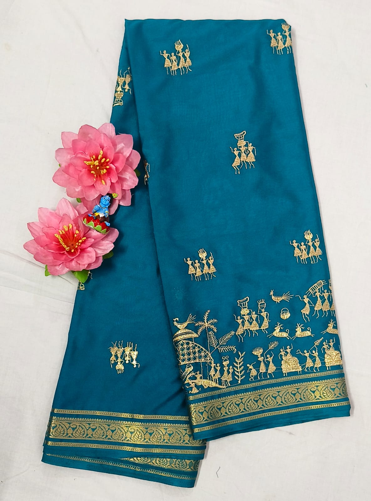 Mysore Semi Crepe Silk saree