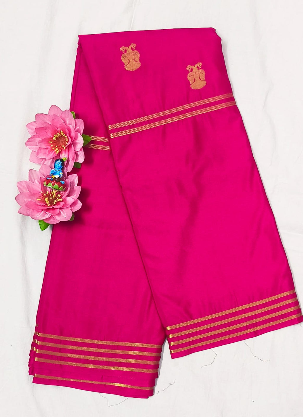 Mysore Semi Crepe Silk saree