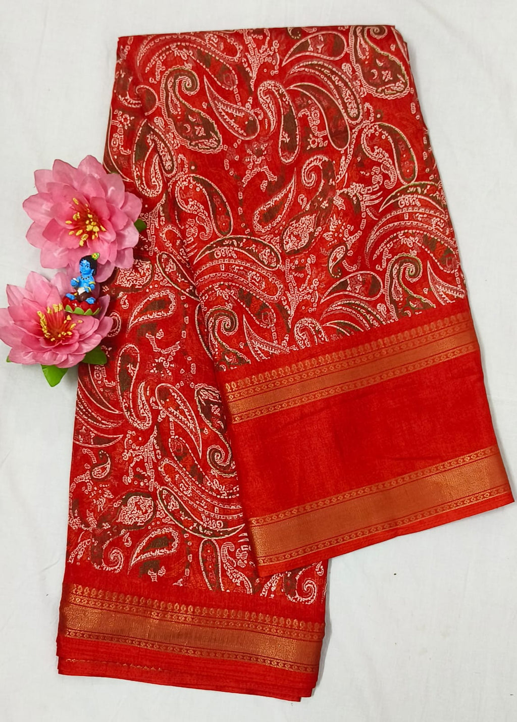 MulMul Cotton Saree