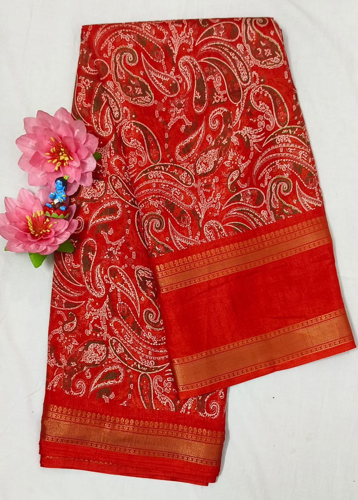 MulMul Cotton Saree