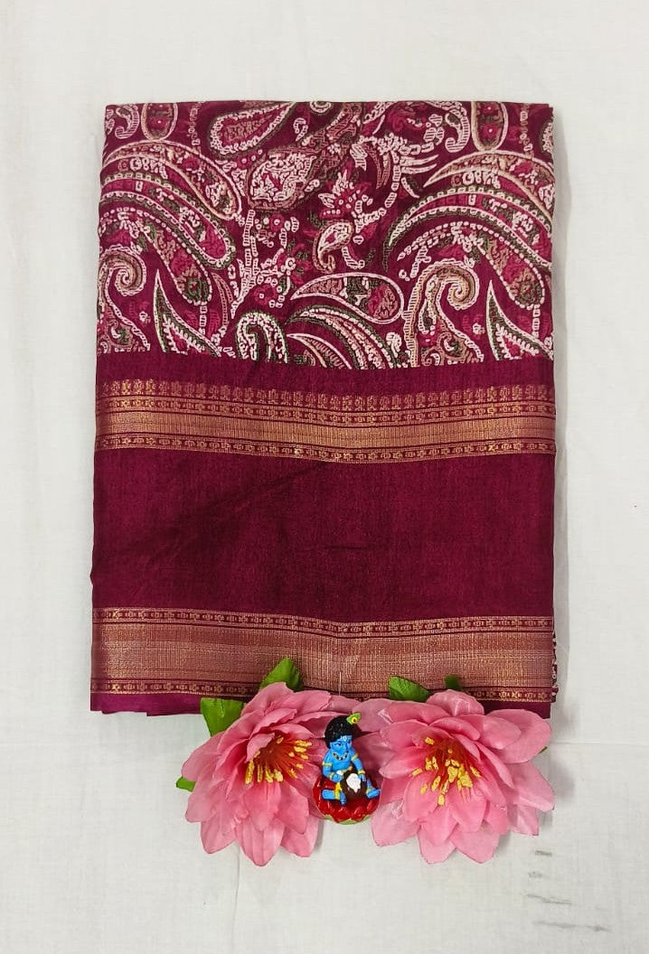 MulMul Cotton Saree
