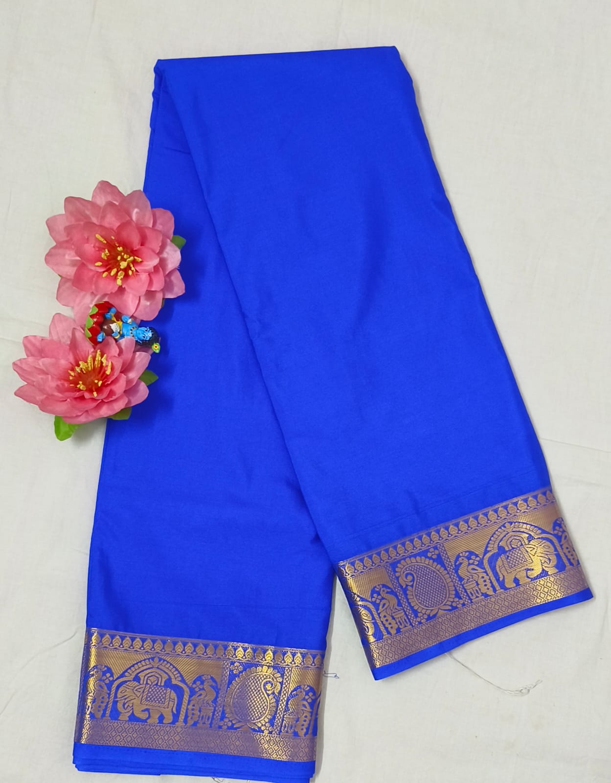 Mysore Semi Crepe Silk Saree