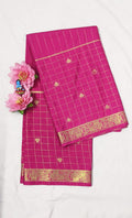 Mysore Crepe Semi Silk saree