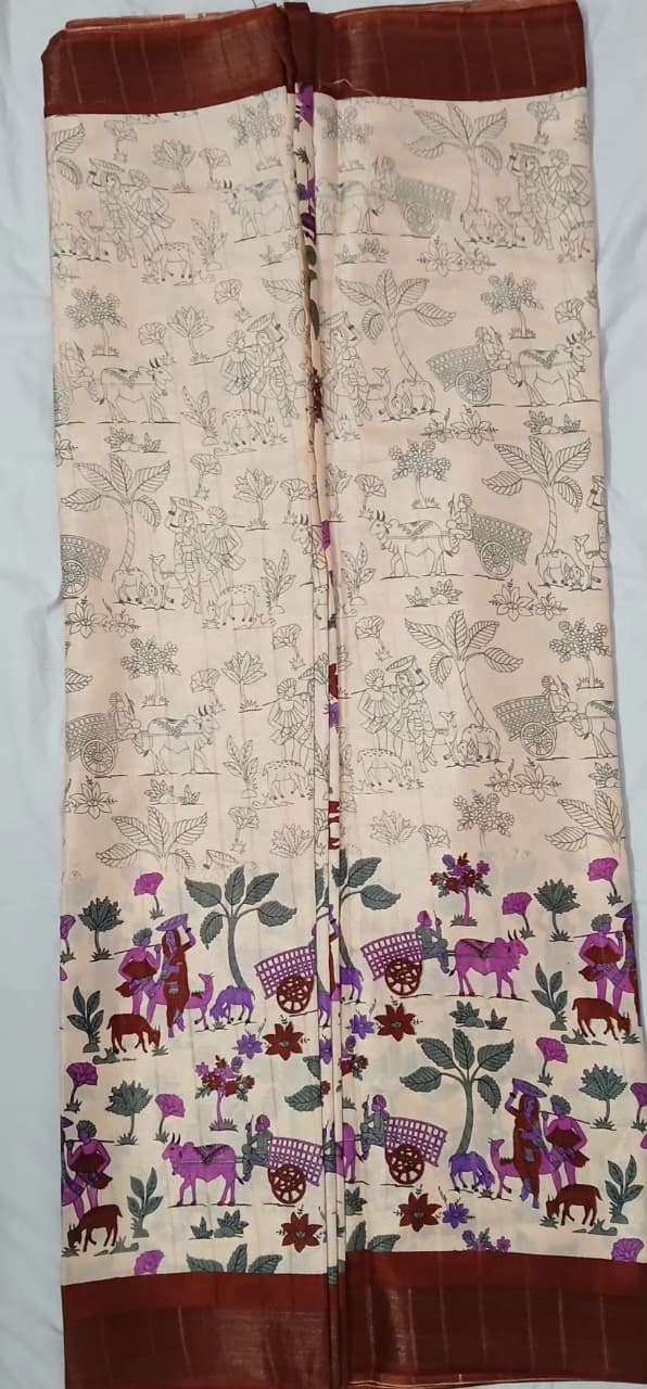 Cotton Office Out Fit Saree