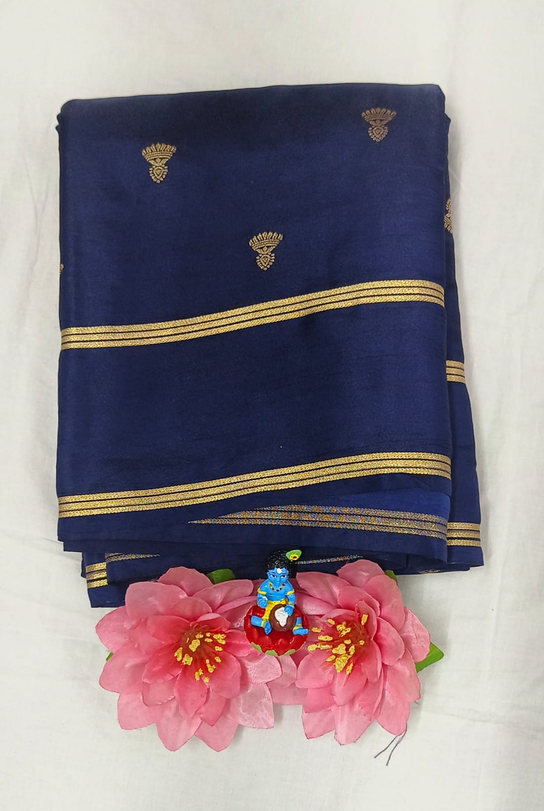 Mysore Crepe Silk Saree