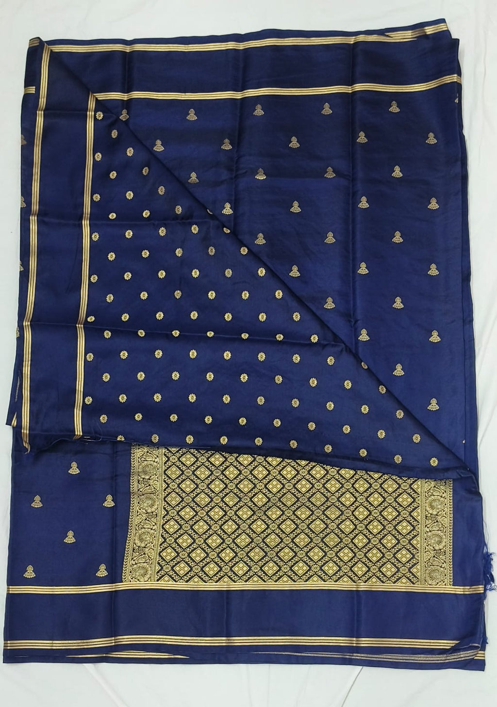 Mysore Crepe Silk Saree