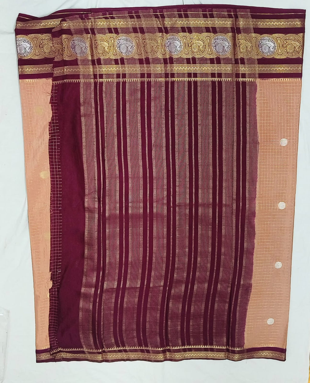 Mysore Crepe Silk Saree