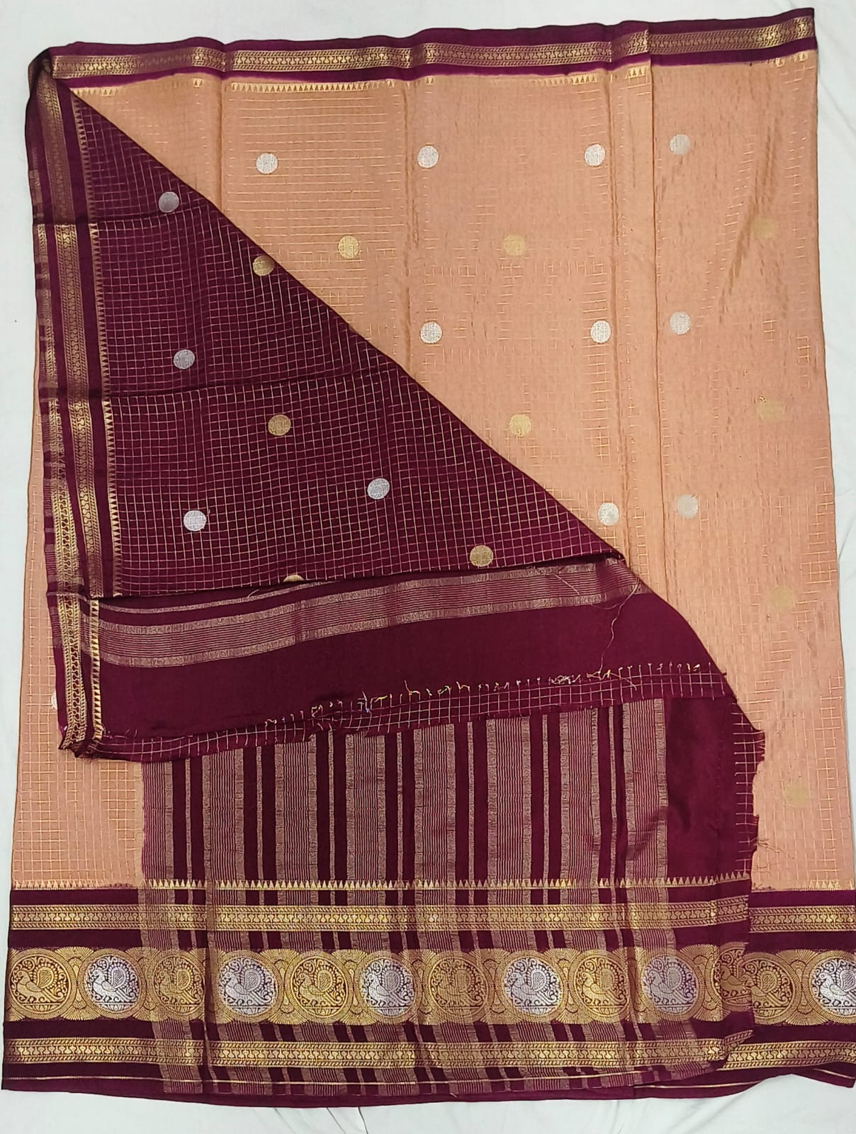 Mysore Crepe Silk Saree