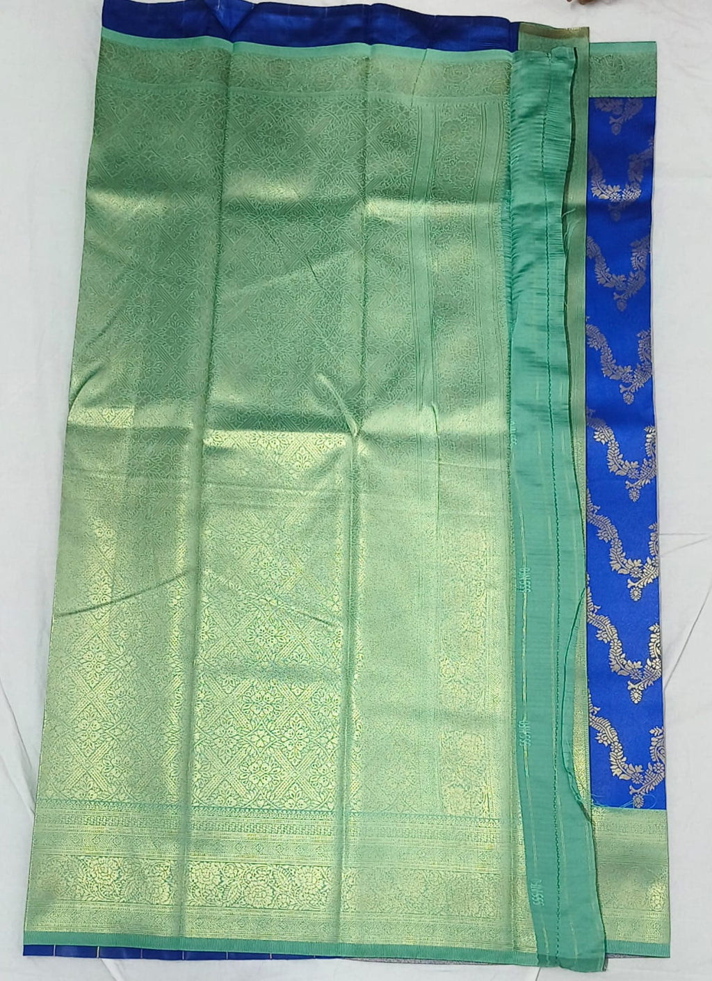 Mysore Crepe Silk Neckless Design Saree