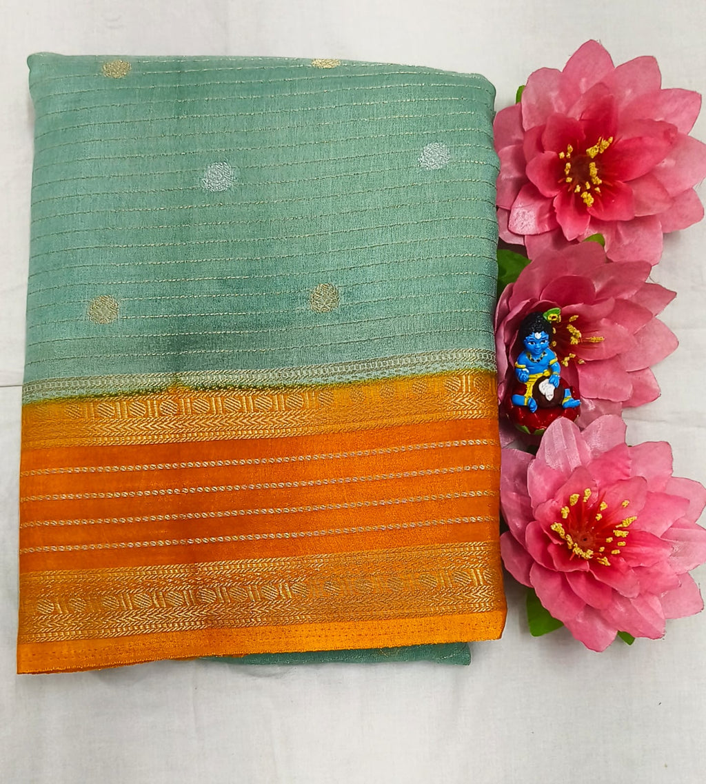 Mysore Crepe Semi Silk