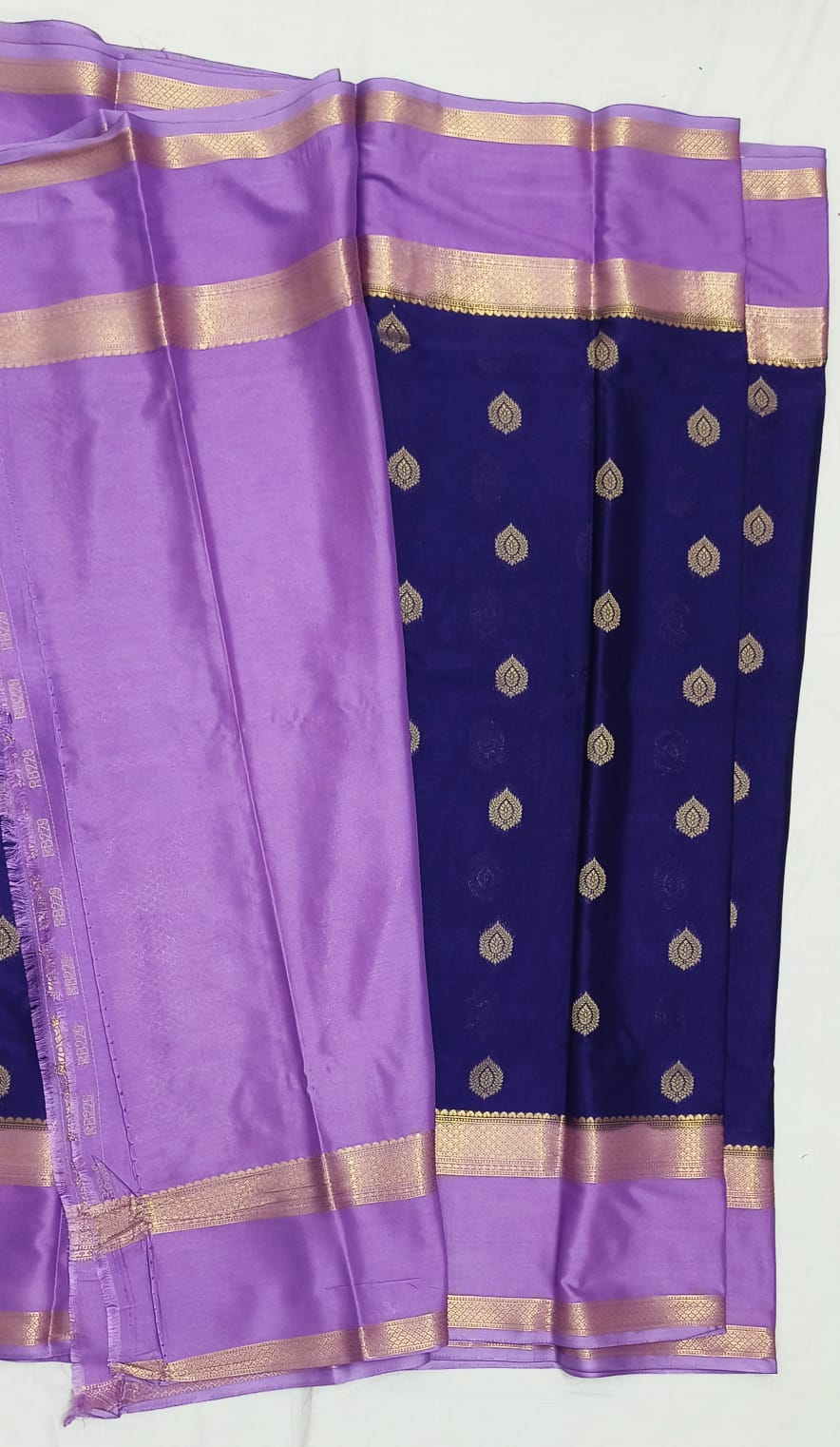 Mysore Crepe Semi Silk Saree