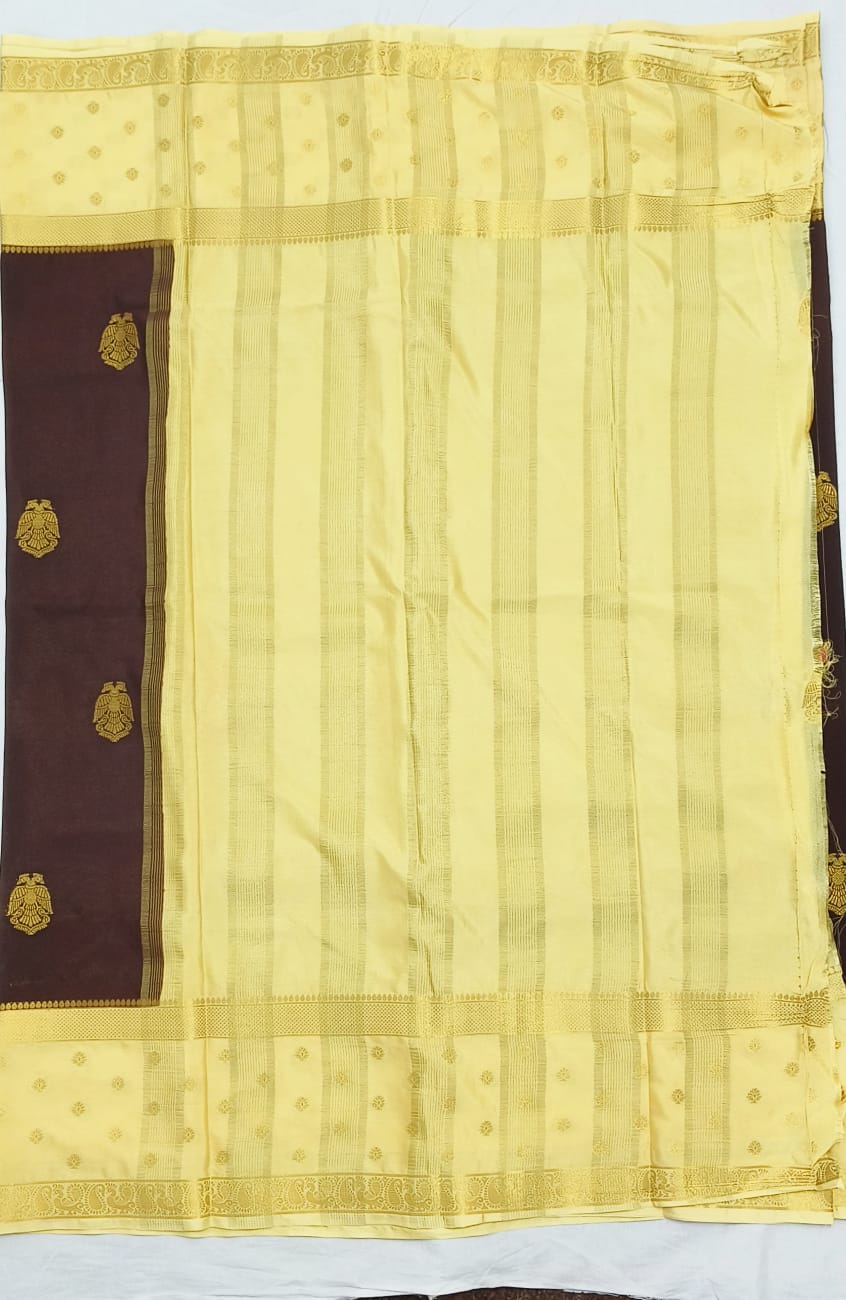 Mysore Crepe Silk Saree
