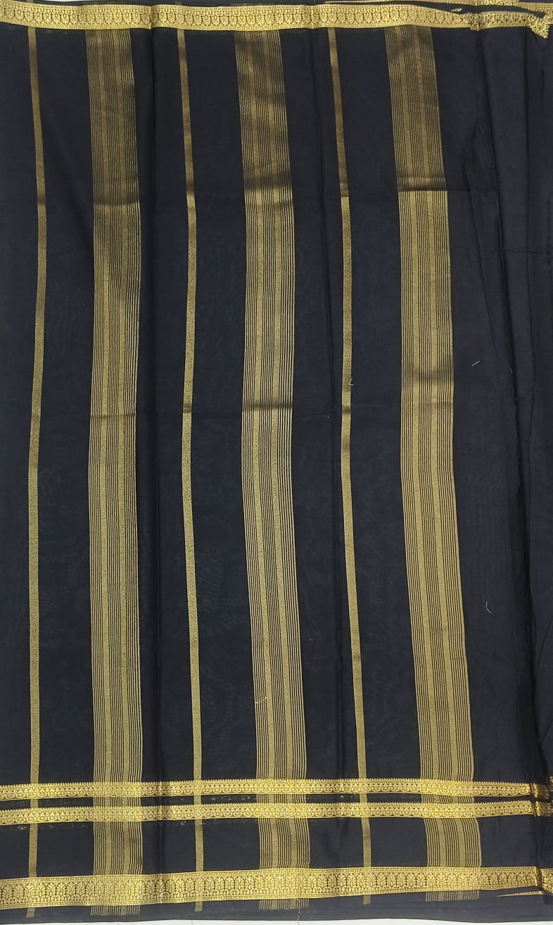Mysore Semi Crepe Silk Saree