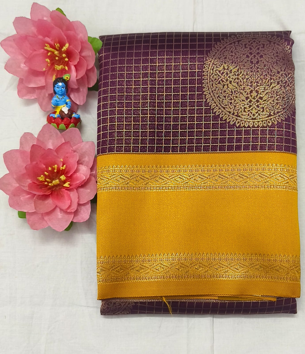 Mysore Semi Crepe Saree