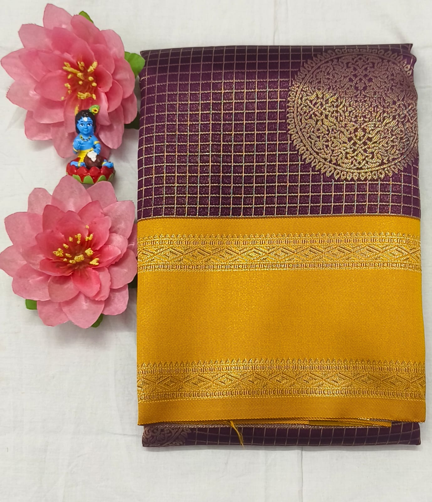 Mysore Semi Crepe Saree