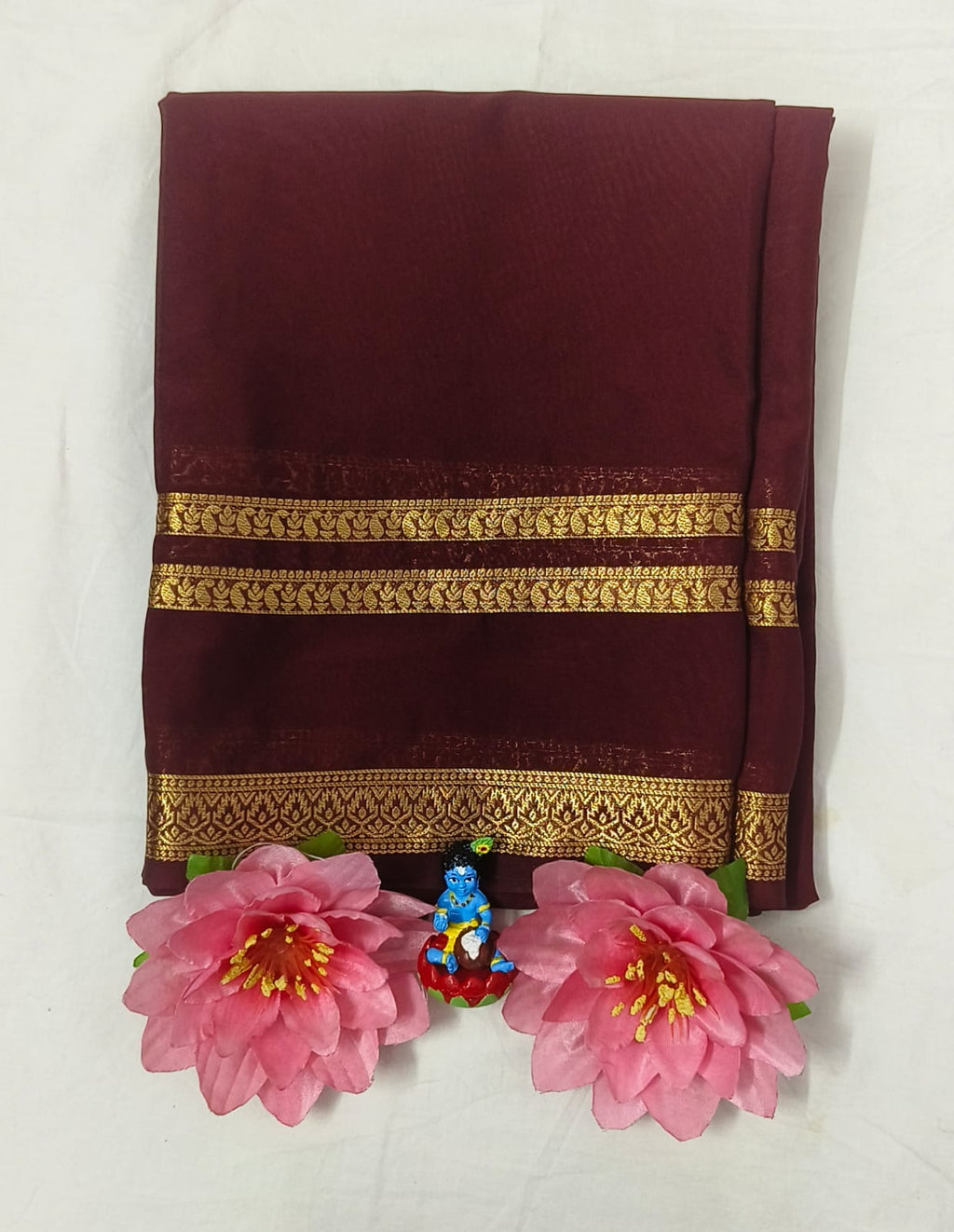 Mysore Semi Crepe Saree