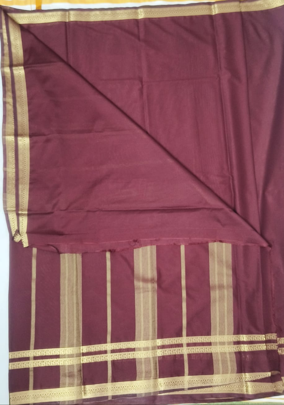 Mysore Semi Crepe Saree