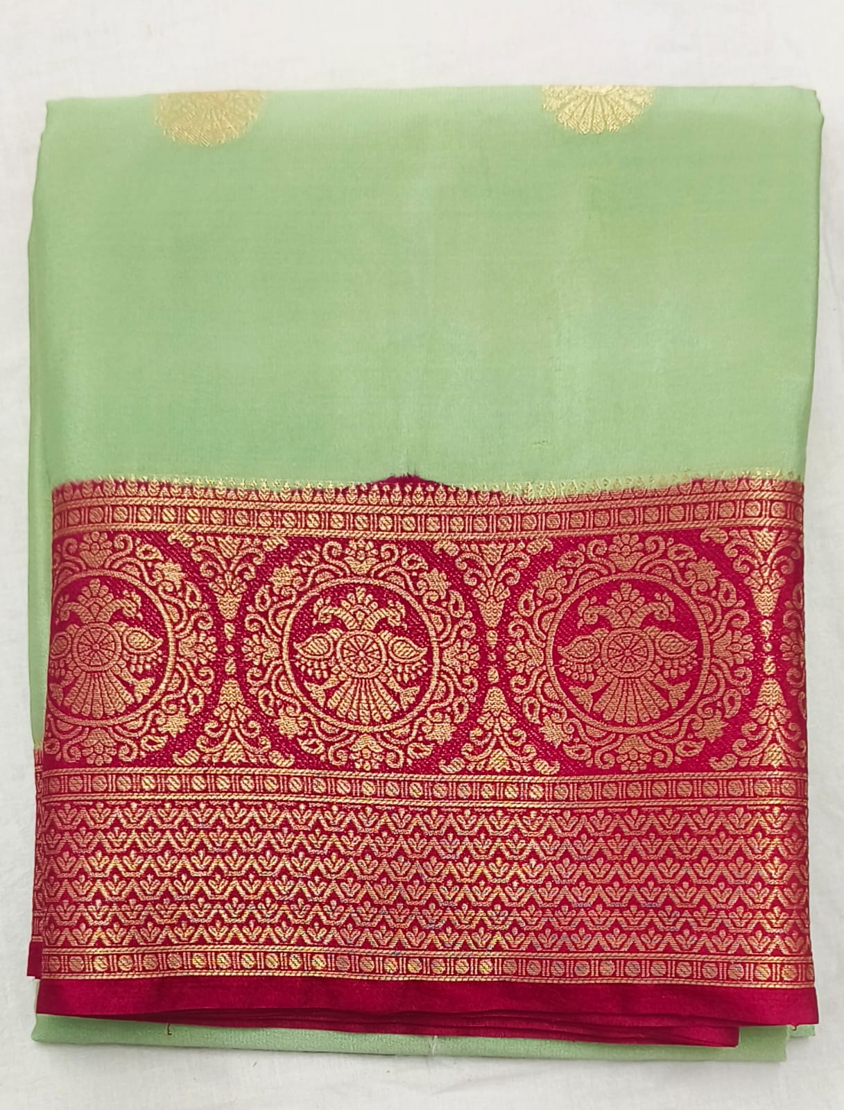 Mysore Crepe Silk Saree