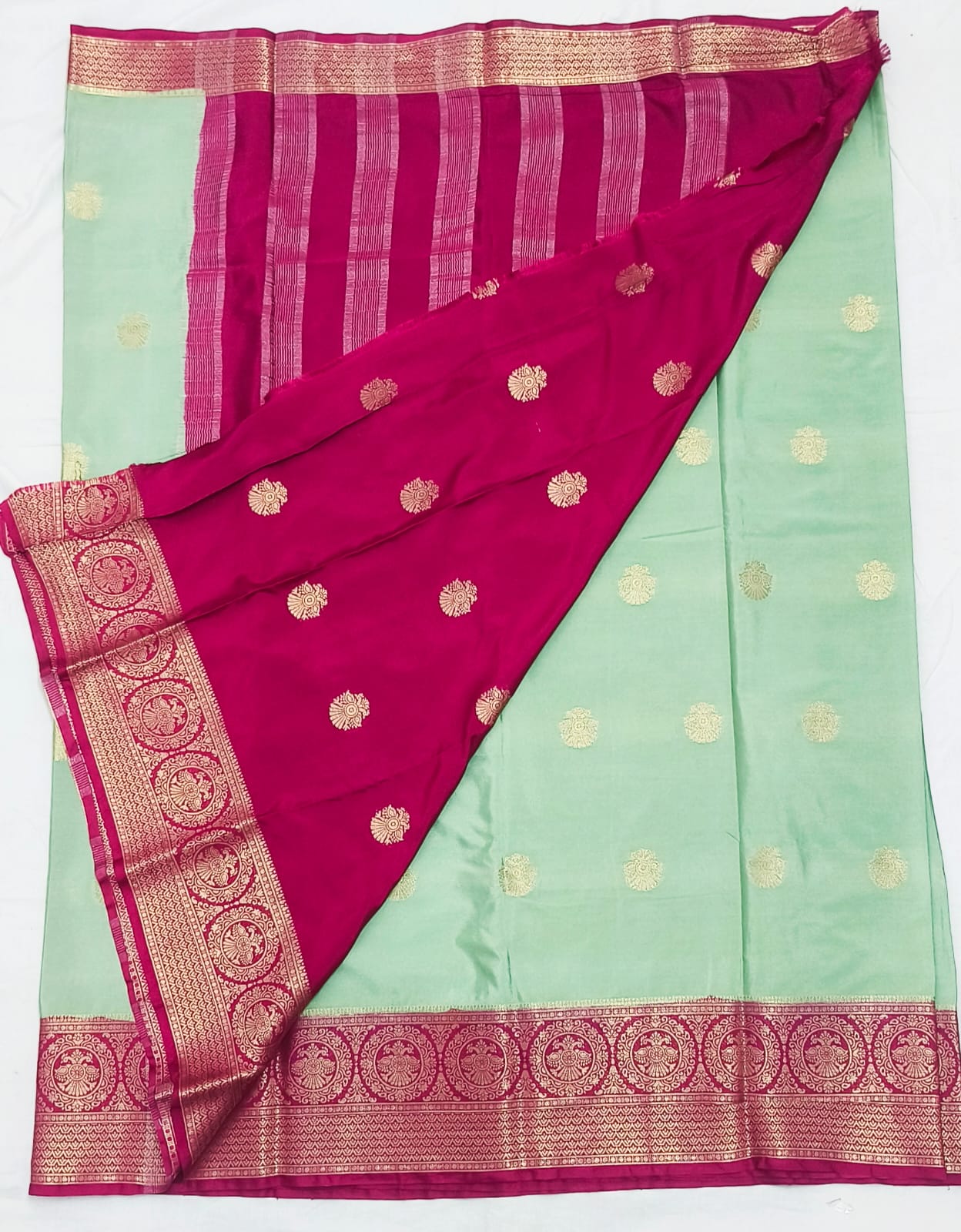 Mysore Crepe Silk Saree