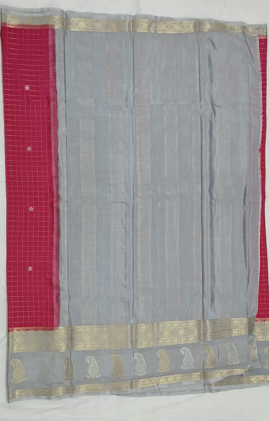 Mysore Semi Crepe Silk Saree