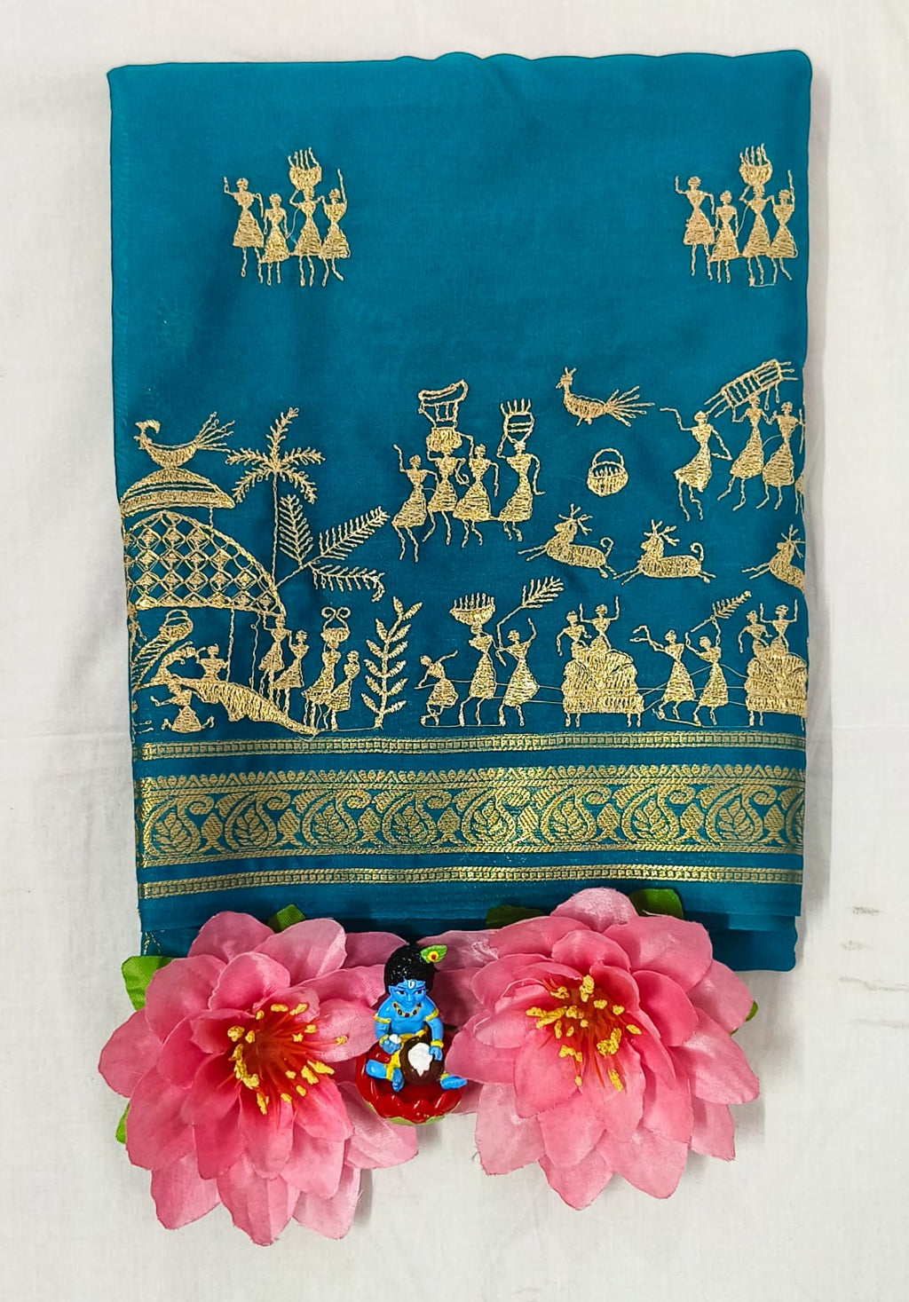 Mysore Semi Crepe Silk saree