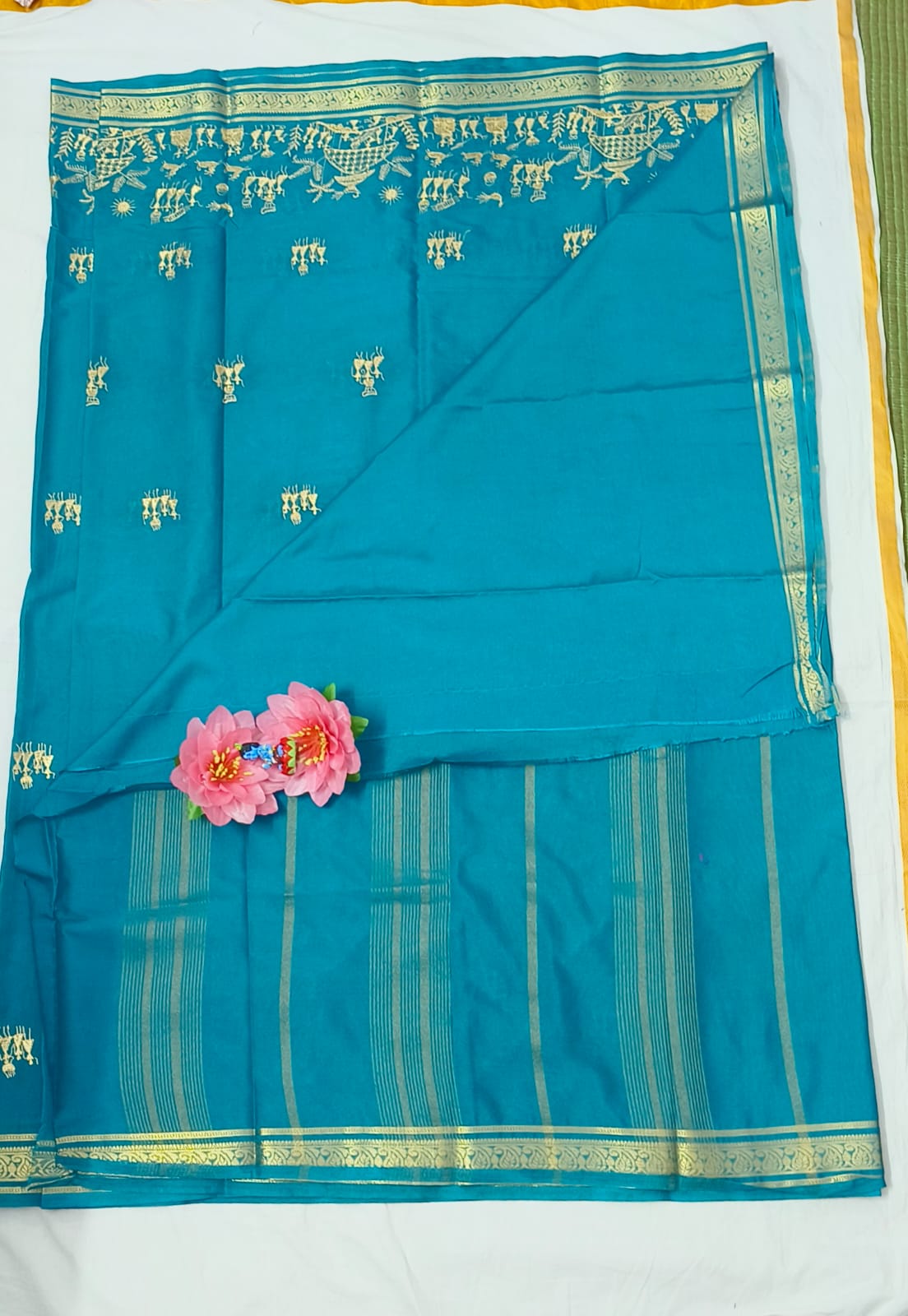 Mysore Semi Crepe Silk saree