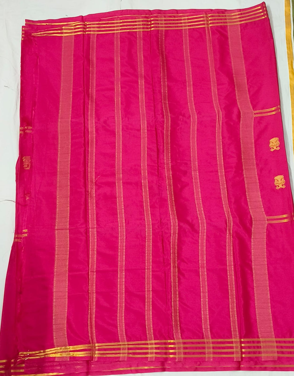 Mysore Semi Crepe Silk saree