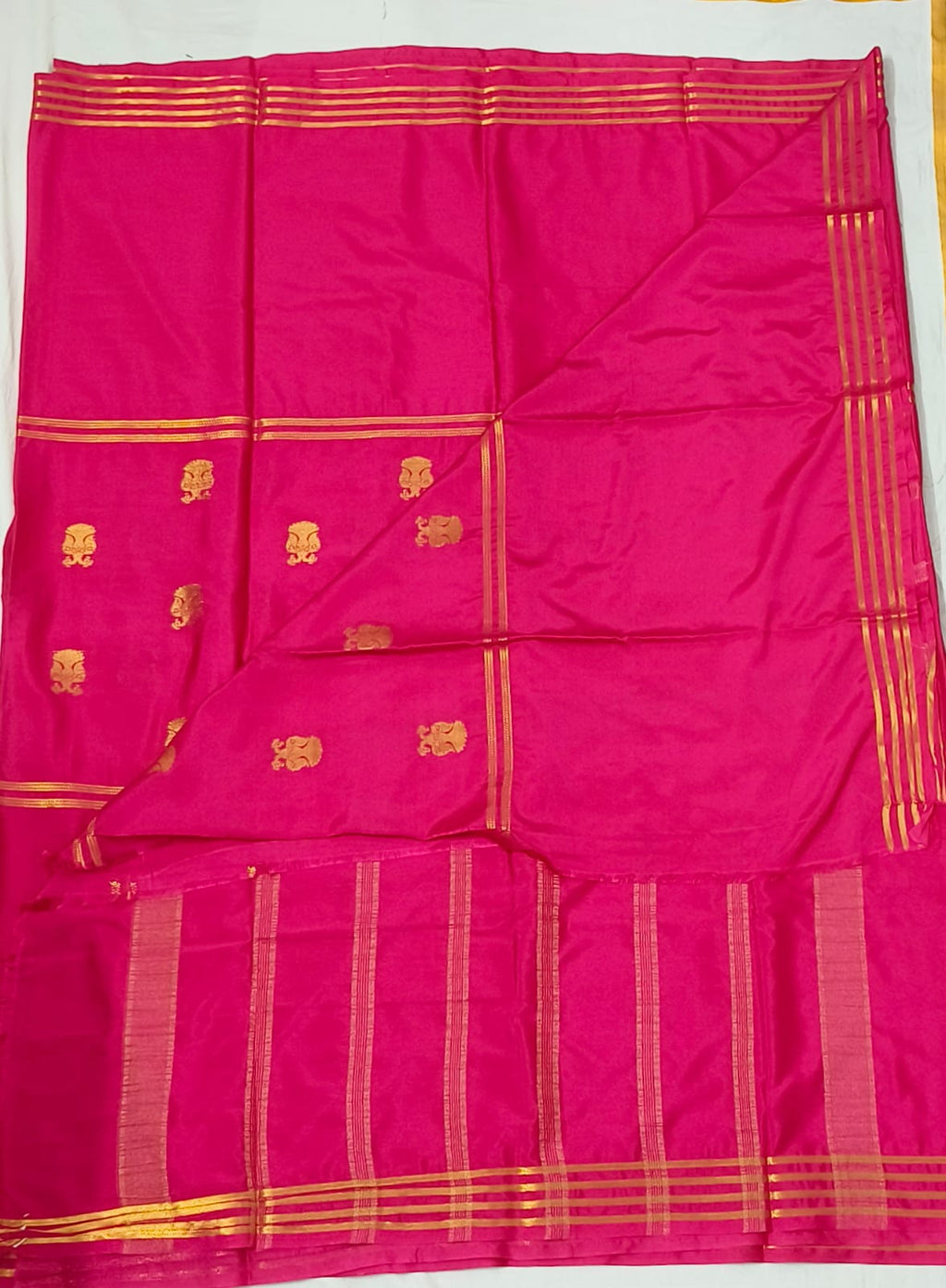 Mysore Semi Crepe Silk saree