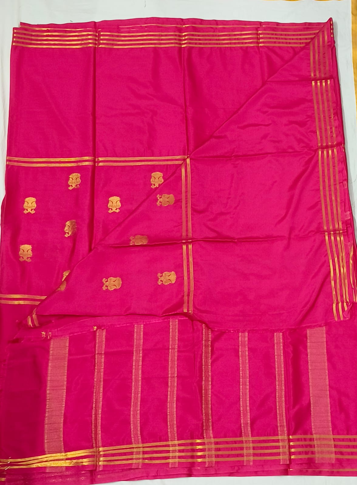 Mysore Semi Crepe Silk saree