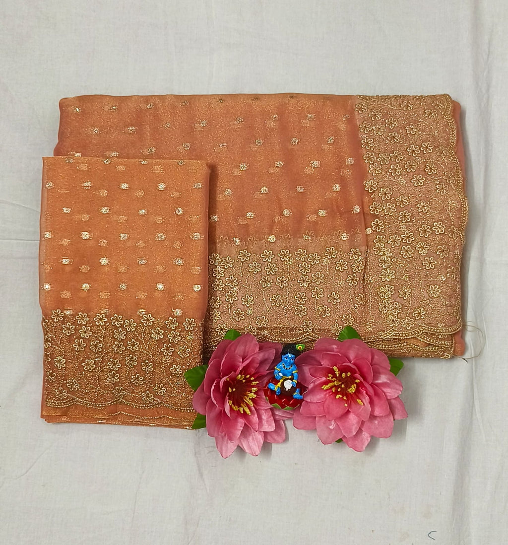Heavy Designee Party Wear Saree