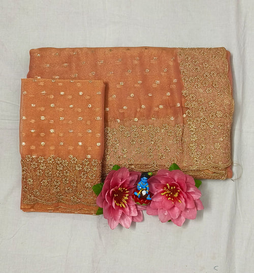 Heavy Designee Party Wear Saree