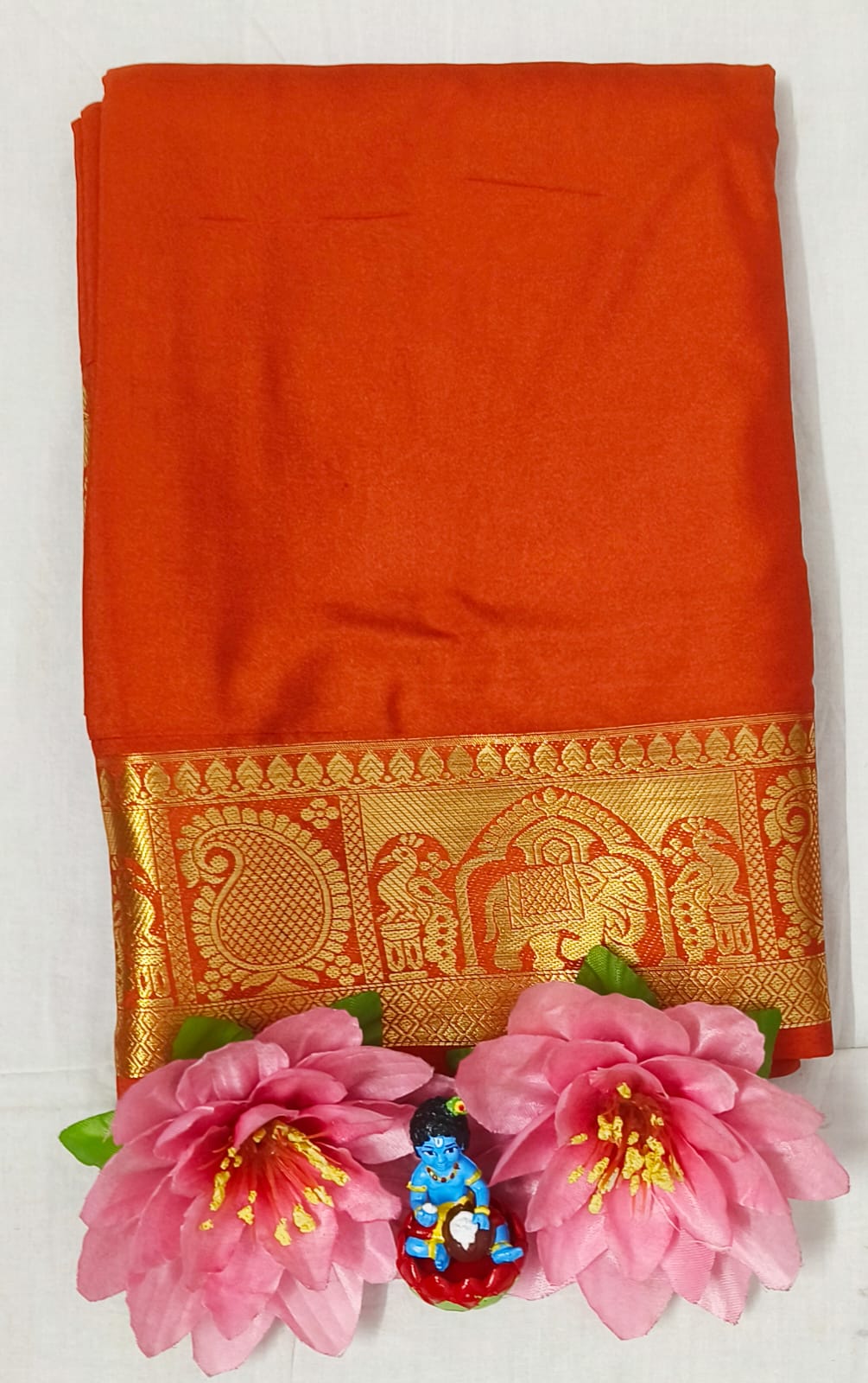 Mysore Semi Crepe Silk Saree