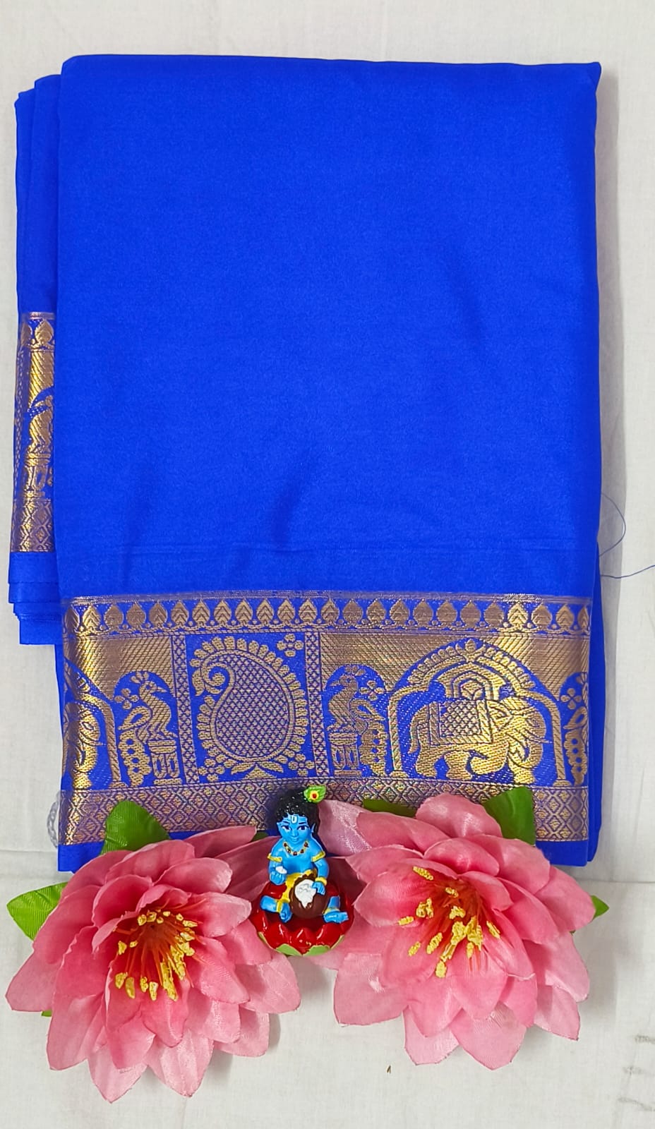 Mysore Semi Crepe Silk Saree
