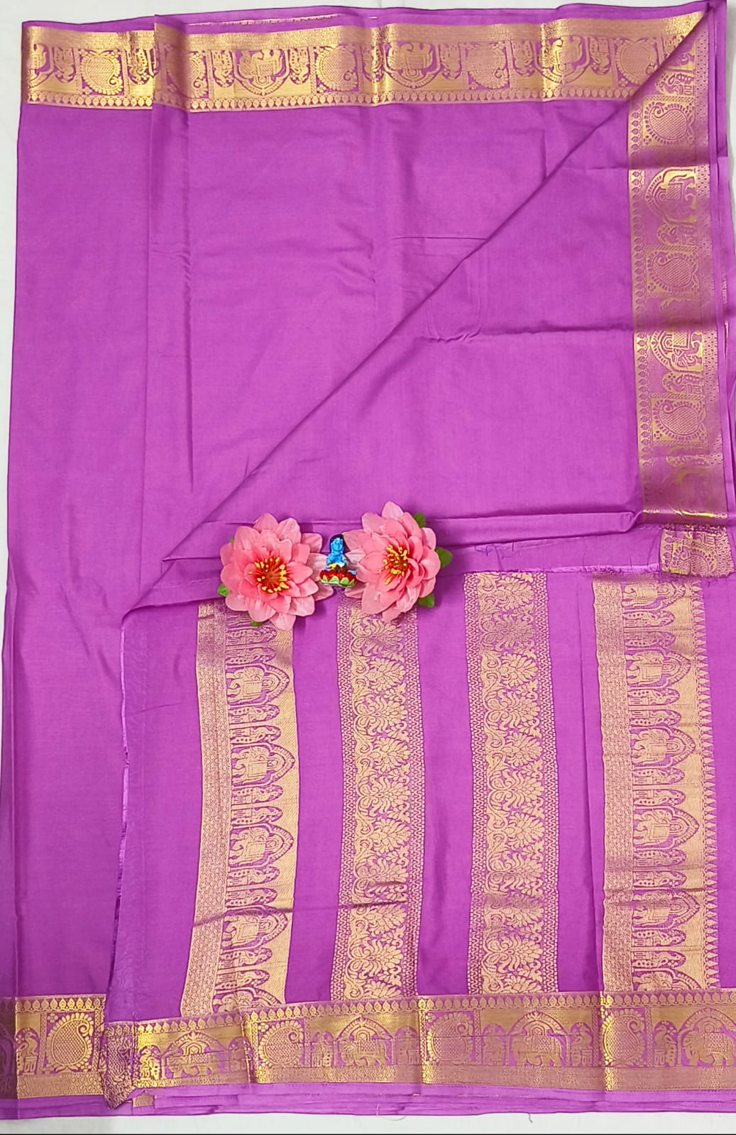 Mysore Semi Crepe Silk Saree