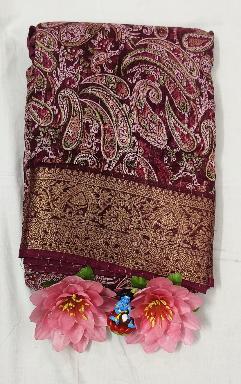 Chinon Silk Sarees